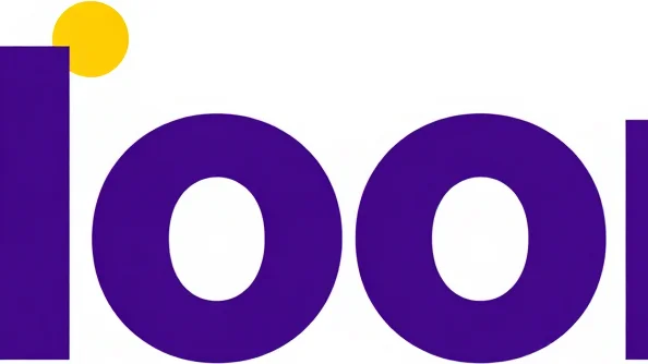 Clean, crisp digital illustration of Noon logo, purple and yellow